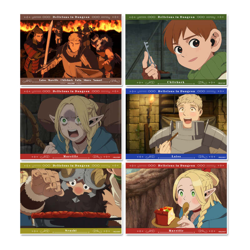 (PO) Delicious in Dungeon Best Scenes Bromide Set A Image_1