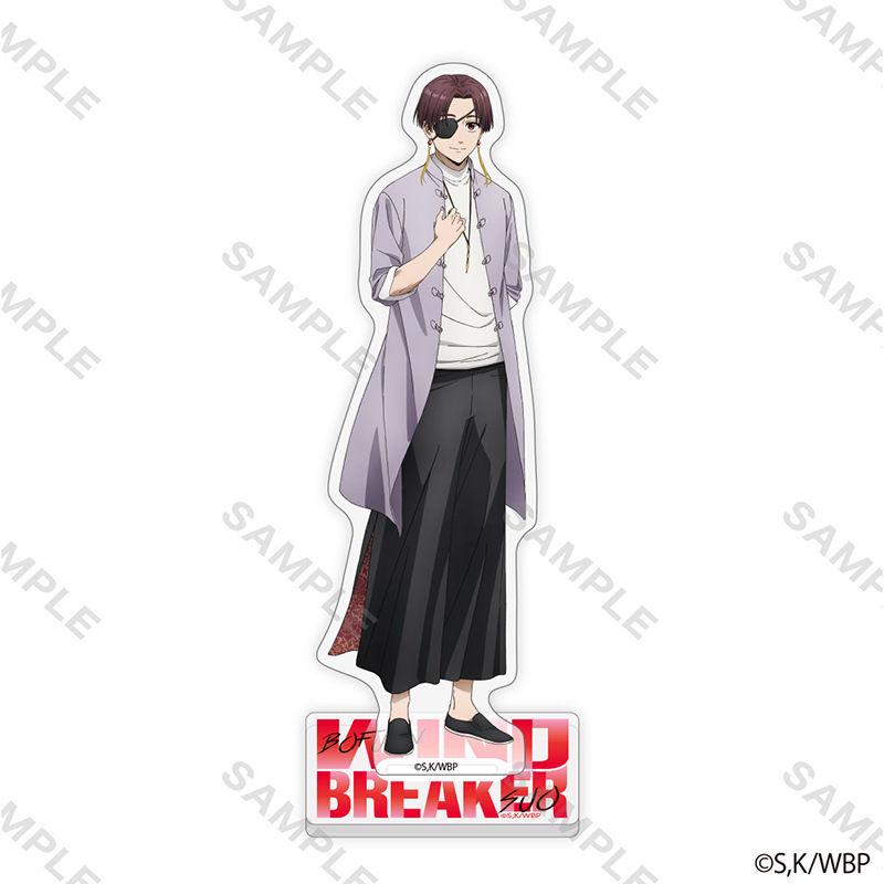 (PO) Wind Breaker Acrylic Stand Casual Outfit Copyright Suo Hayato Image_1