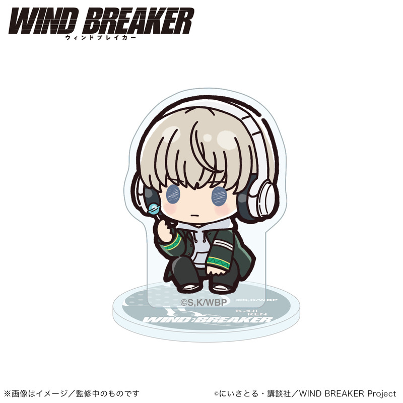 (PO) Wind Breaker Mini Acrylic Stand Kaji Ren Petit Kyun Series Image_1