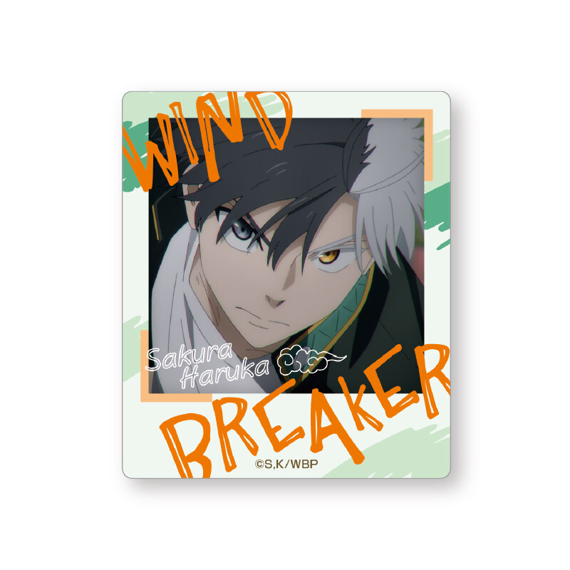 (PO) Wind Breaker Instant Photo Magnet Sakura B Image_1