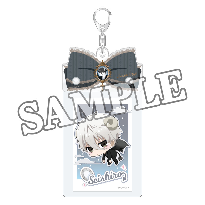 (PO) Blue Lock Acrylic Card Case with Photo Card The Seven Deadly Sinners Motif Nagi Seishiro Image_1