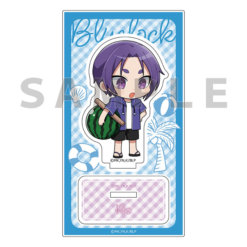 (PO) Blue Lock Acrylic Stand Mikage Reo / Vacances Image_1