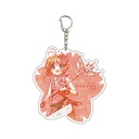 (PO) Deka Acrylic Key Chain Cardcaptor Sakura: Clear Card Arc 01 BLAZE (SPARKLY PAINT) Image_1