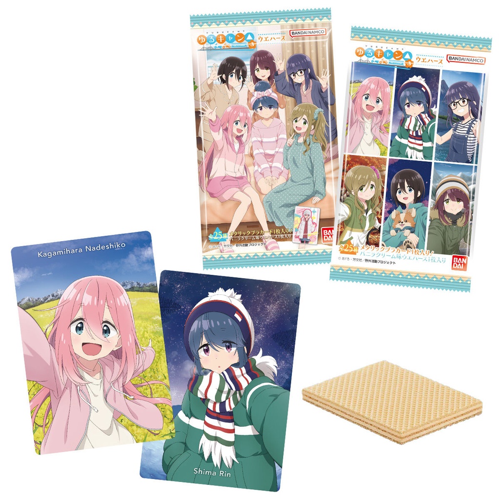(PO) Yurucamp Season 3 Wafer Card [BOX] Image_1