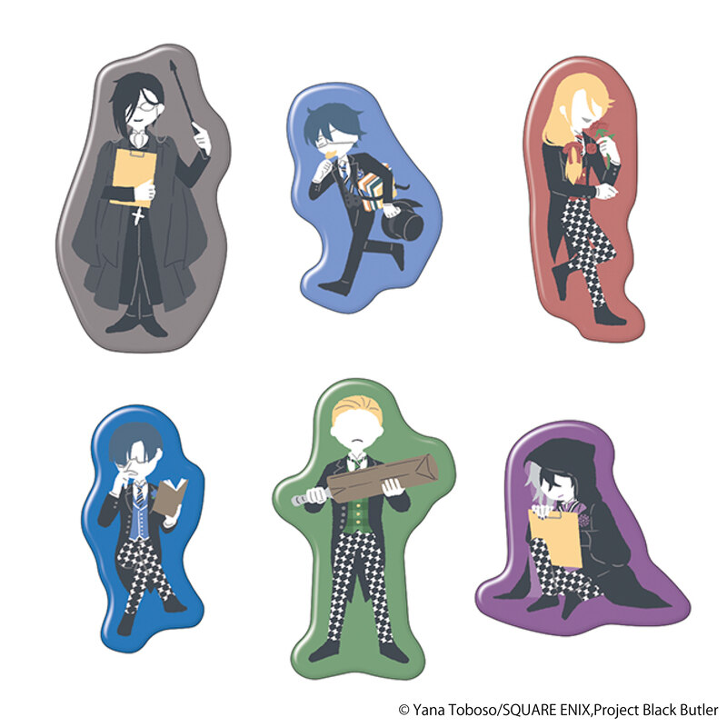(PO) Black Butler Public School Arc Pins Collection Yuru Pallet [BOX] Image_1