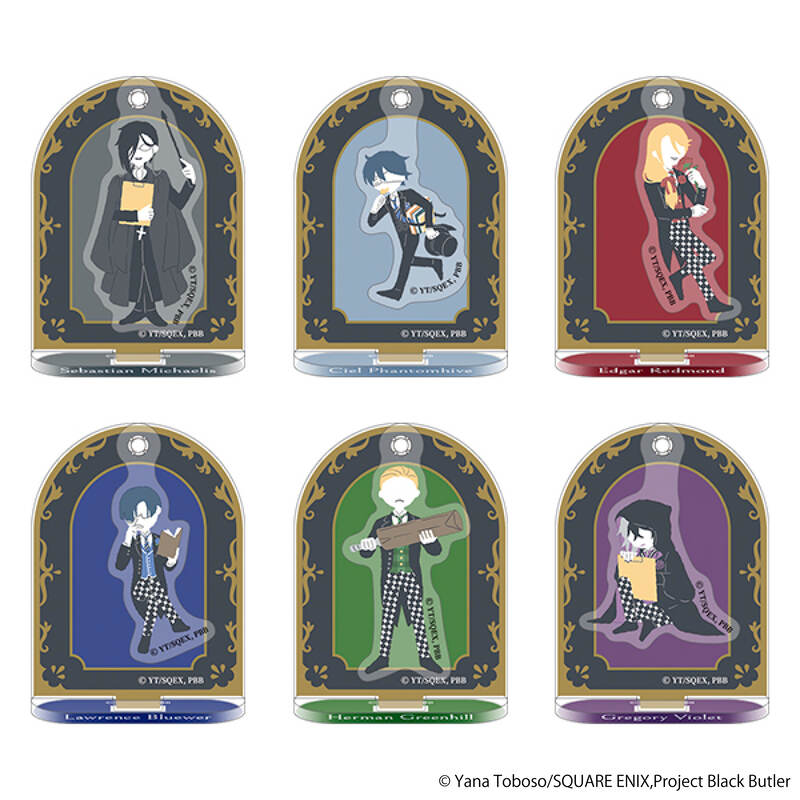 (PO) Black Butler Public School Arc Yurayura Acrylic Stand Collection Yuru Pallet [BOX] Image_1