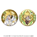 (PO) Piapro Characters -Japunk Style- Hologram Can Badge Set Kagamine Len Image_1