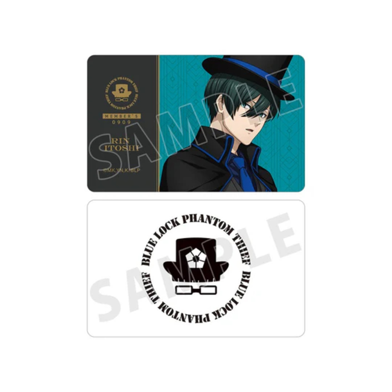 (PO) Blue Lock Original Illustration Itoshi Rin Phantom Thieves Ver. Members ID Style Card Image_1