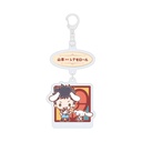(PO) Linked Acrylic Key Chain Reborn! x SANRIO CHARACTERS 04 Yamamoto Takeshi x Cinnamoroll (Mini Character Illustration) Image_1