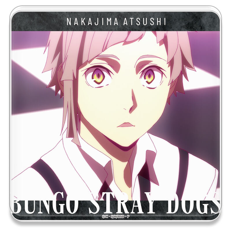 (PO) Bungo Stray Dogs Acrylic Coaster E Nakajima Atsushi Image_1