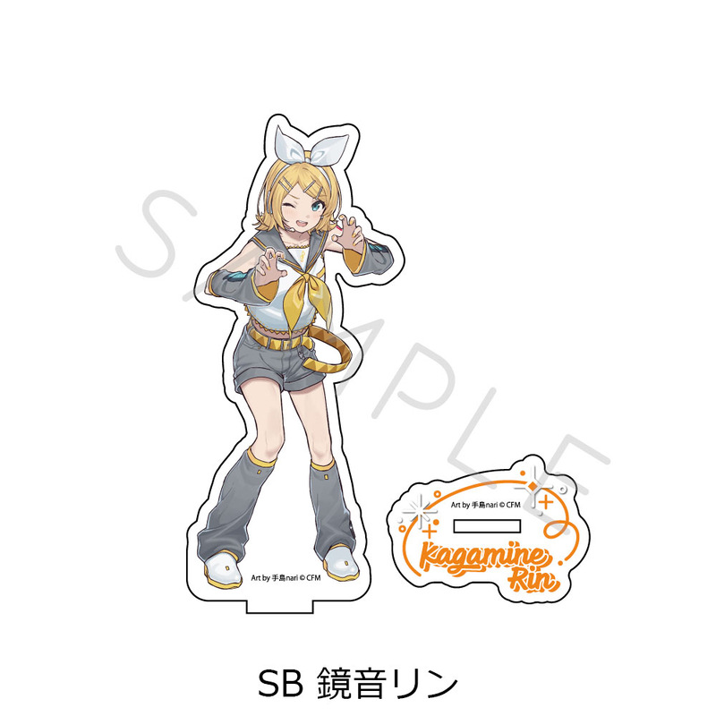 (PO) Hatsune Miku & Piapro Characters Acrylic Stand SB Kagamine Rin Image_1
