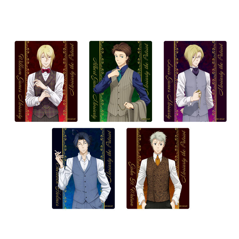 (PO) Acrylic Card Moriarty the Patriot 01 Official Illustration [BOX] Image_1