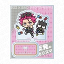 (PO) Charisma x Sanrio Characters Acrylic Stand Sarukawa Kei x Bad Badtz-Maru Image_1