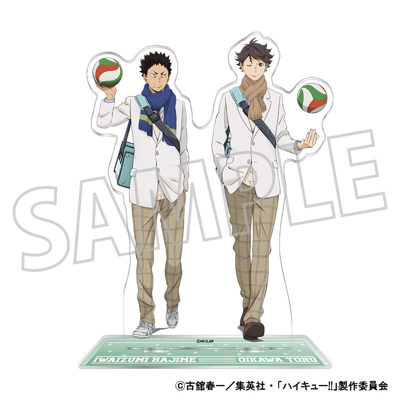 (PO) Haikyu!! Acrylic Stand Oikawa Toru & Iwaizumi Hajime Image_1