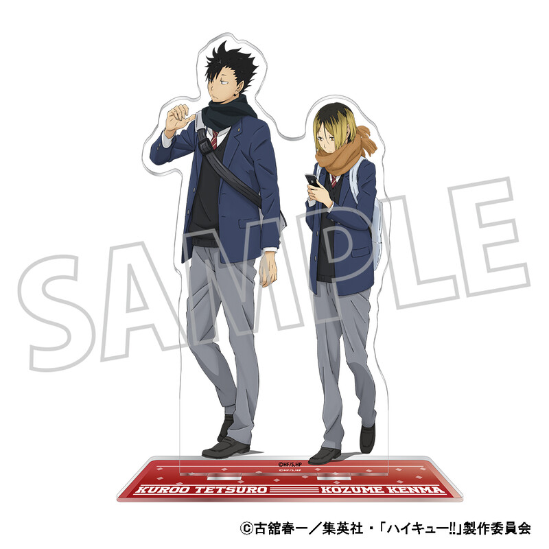 (PO) Haikyu!! Acrylic Stand Kuroo Tetsuro & Kozume Kenma Image_1