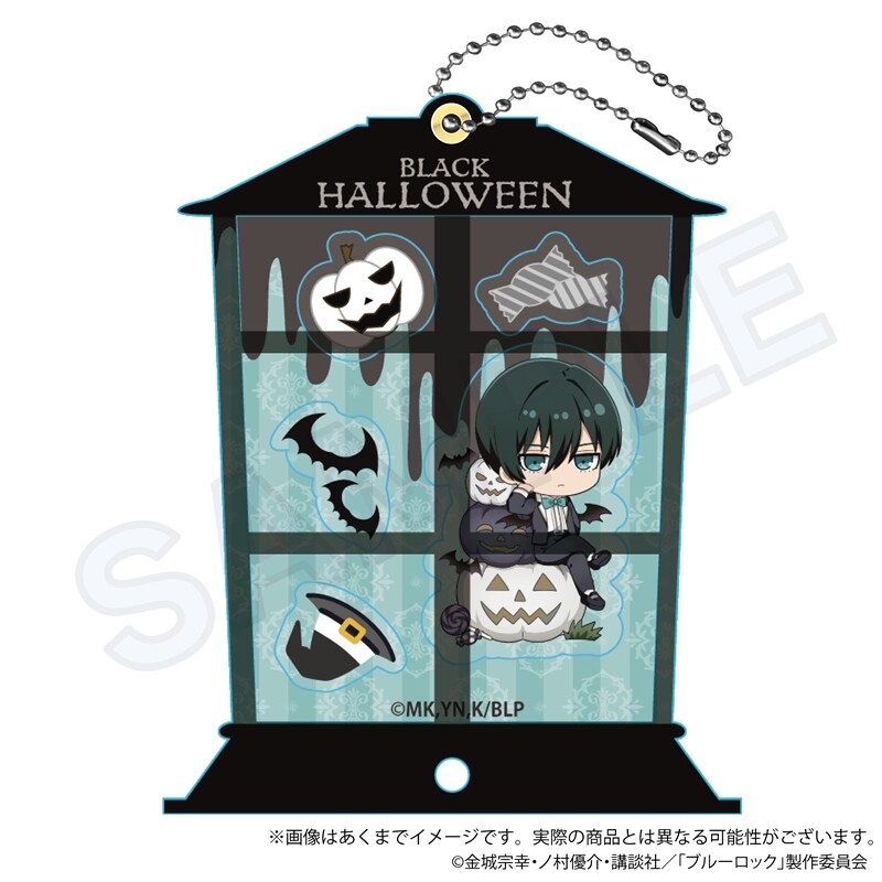 (PO) Blue Lock Shakatto Hiraku Key Black Halloween Ver. Itoshi Rin Image_1
