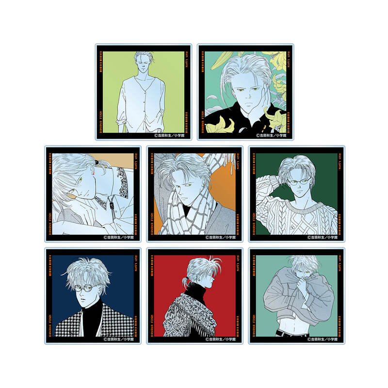 (PO) Banana Fish Trading Film Style Acrylic Card [BOX] Image_1