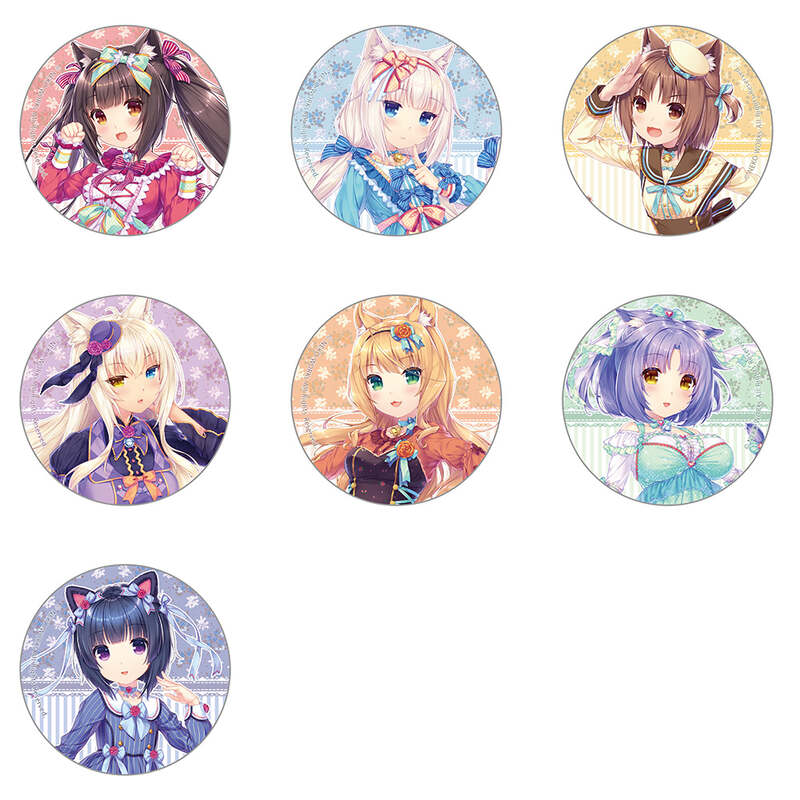(PO) Nekopara Trading Can Badge Sweet Lolita [BOX] Image_1