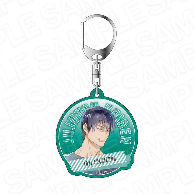(PO) Jujutsu Kaisen Hidden Inventory / Premature Death Acrylic Key Chain Pale Tone Series Fushiguro Toji Image_1