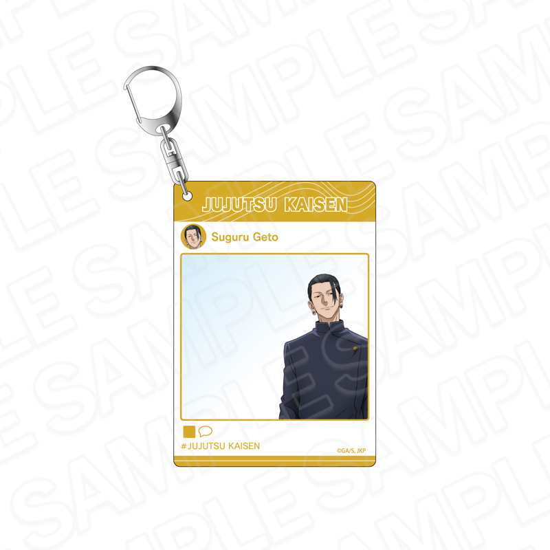 (PO) Jujutsu Kaisen Hidden Inventory / Premature Death Instant Photo Style Key Chain Geto Suguru Image_1