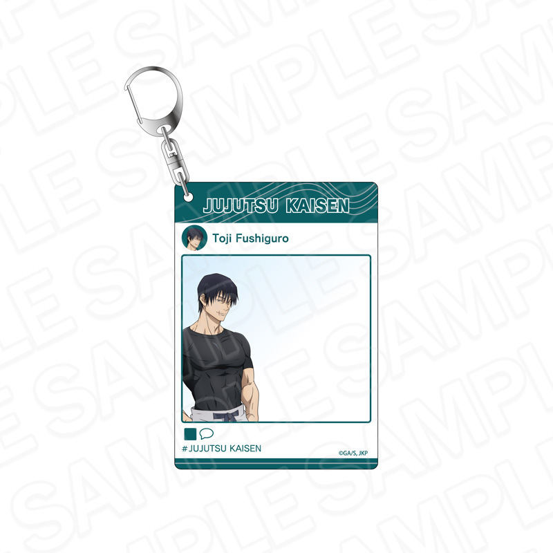 (PO) Jujutsu Kaisen Hidden Inventory / Premature Death Instant Photo Style Key Chain Fushiguro Toji Image_1