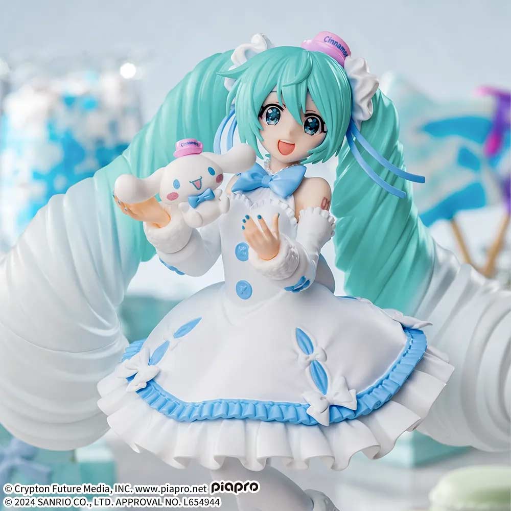 Hatsune Miku x Cinnamoroll Luminasta White Dress ver. Image_1