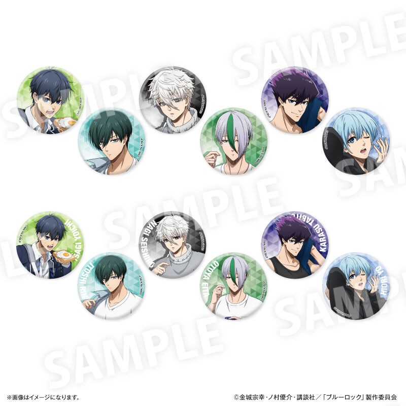 (PO) Blue Lock Wake Up & Get Ready Trading Can Badge [BOX] Image_1