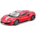 Tomica Presents - Ferrari Burago Race & Play series 1:43 Ferrari 488 Pista (Red) Image_1