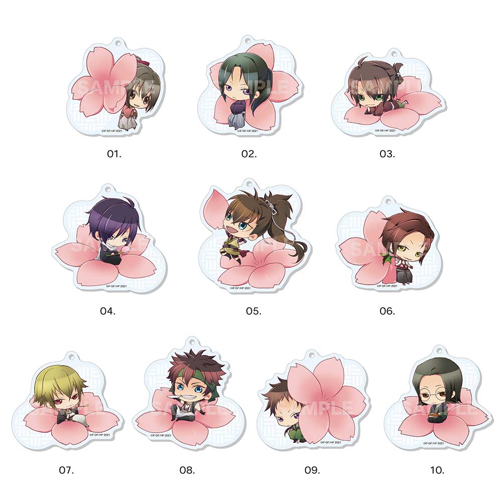 (PO) Hakuouki Acrylic Key Chain 01 Vol. 1 [BOX]