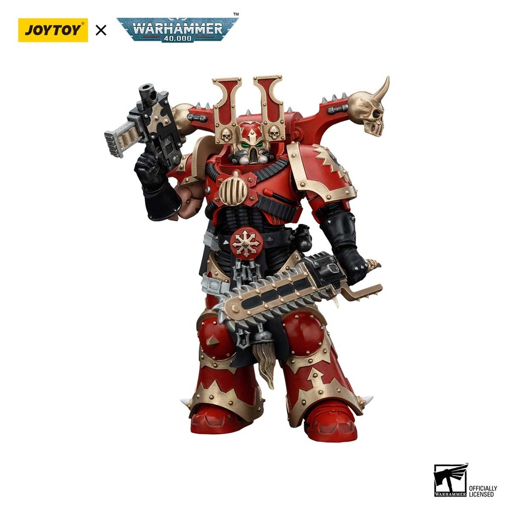 (PO) Joytoy Warhammer 40k - World Eaters Khorne Berzerker 5