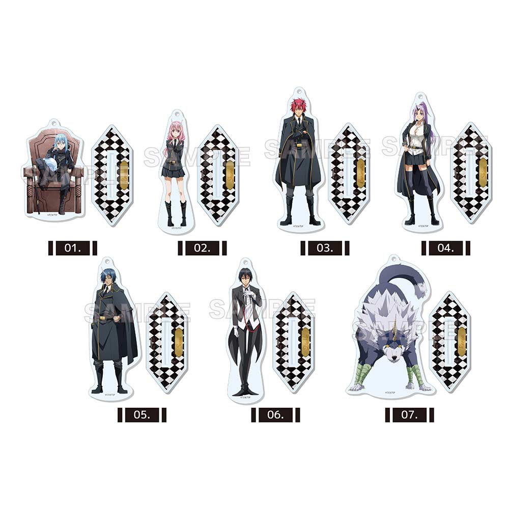 (PO) That Time I Got Reincarnated as a Slime Hexagon Acrylic Stand Key Chain 01 Vol. 1 [BOX]