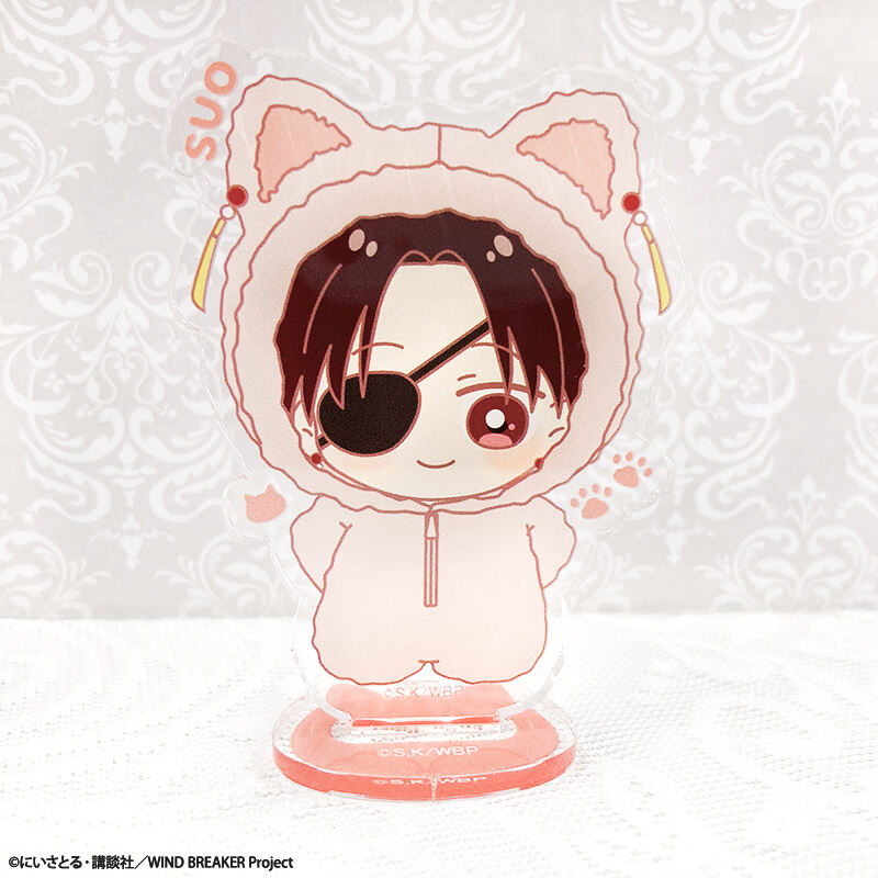 (PO) Wind Breaker Acrylic Stand Kigurumi Suo Hayato