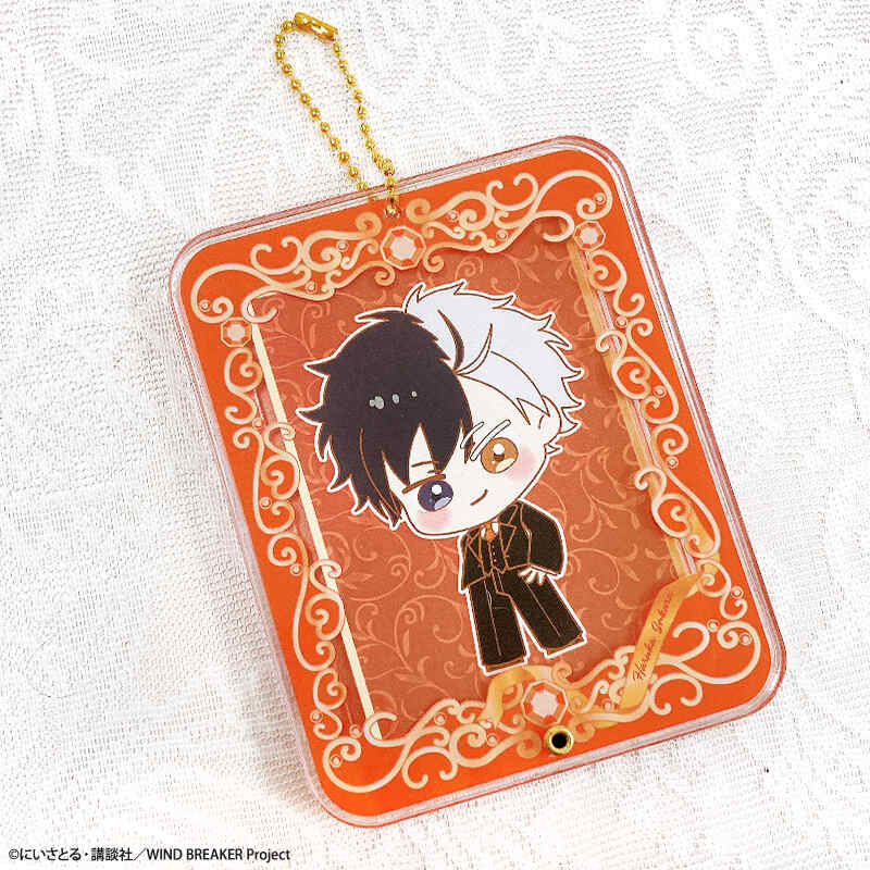 (PO) Wind Breaker Acrylic Frame & Card Set Sakura Haruka
