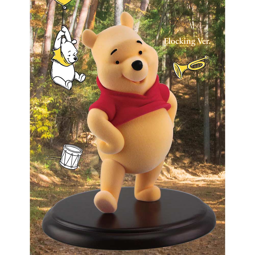 (PO) [Sculpy X] Winnie the Pooh - Pooh Flocking Figure