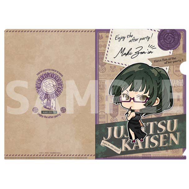 (PO) Jujutsu Kaisen A5 Clear File - Zen'in Maki After Party Ver.
