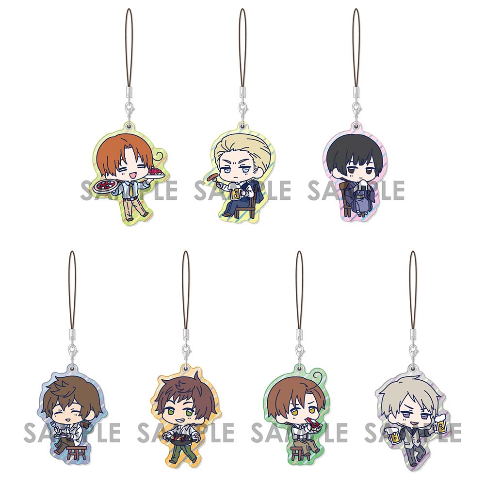 (PO) Hetalia World Stars Pearl Acrylic Collection Vol. 1 [BOX]