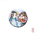 The Master of Diabolism Chibi Tin Badge Chen Ying Jing Fu Ver. Xue De