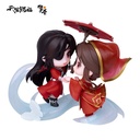 (PO) Heaven Official's Blessing - Meeting with Junyue Q version - Xie Lian & Hua Cheng