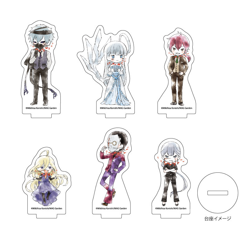 (PO) Acrylic Petit Stand Petals of Reincarnation 05 10th Anniversary Ver. (Graff Art Illustration) [BOX]