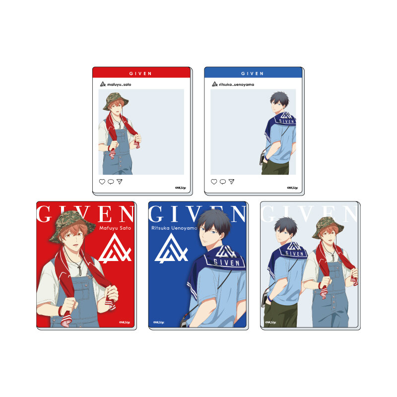 (PO) Acrylic Card Given The Movie: To the Sea 01 Festival Ver. (Original Illustration) [BOX]