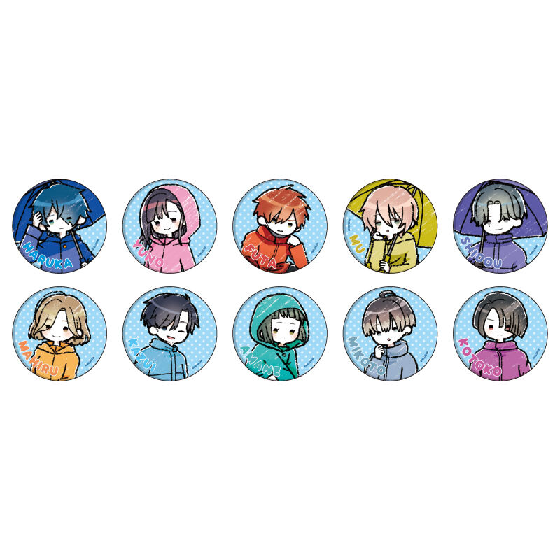 (PO) Can Badge Milgram 04 Rainy Season Ver. (Graff Art Illustration) [BOX]
