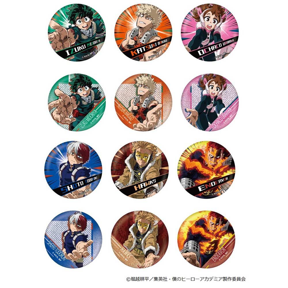 (PO) My Hero Academia Trading Can Badge Donna Pinchi Demo Te wo Sashinoberu! [BOX]