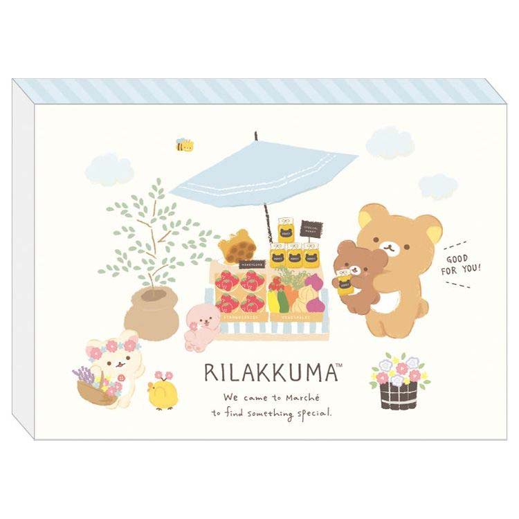 Rilakkuma Memo Pad MH05902 Rilakkuma Rusche