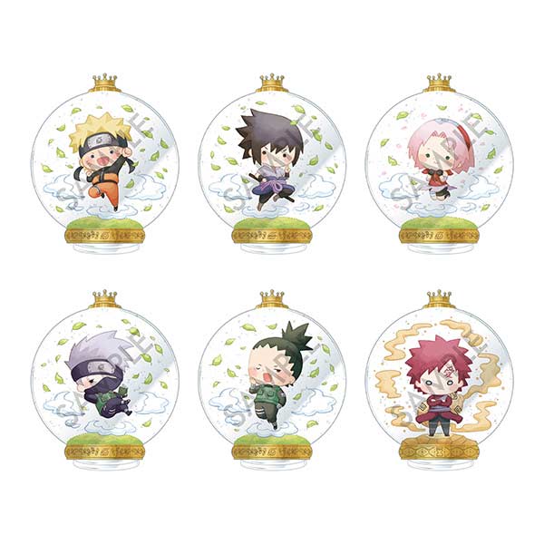 (PO) Dome Acrylic Stand Naruto Shippuden Kiratto Sanjou Dattebayo! [BOX]