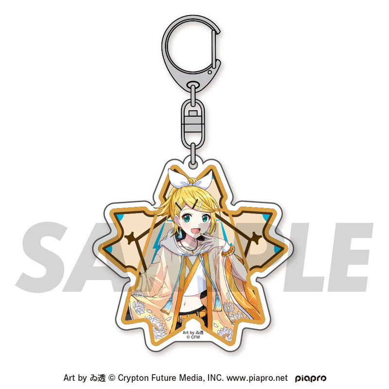 (PO) Piapro Characters -Japunk Style- Aromatic Acrylic Key Chain Kagamine Rin