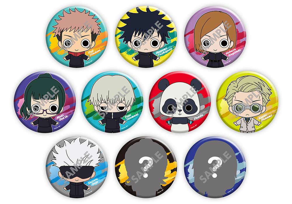 (PO) Jujutsu Kaisen Gyoccolle Can Badge + 75 [BOX]
