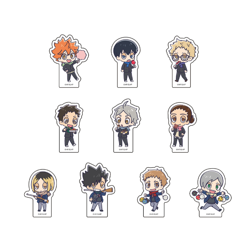 (PO) Haikyu!! Mini Character Acrylic Block Collection [BOX]