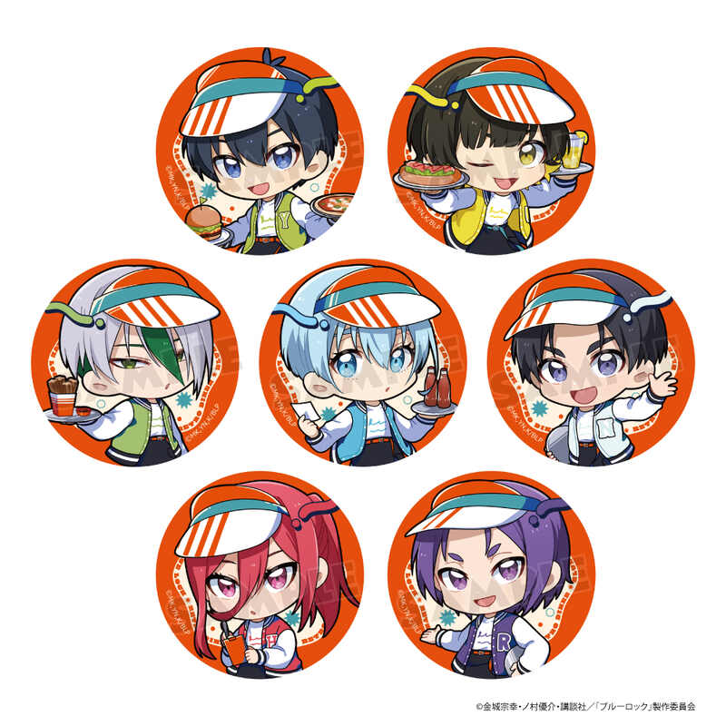 (PO) Blue Lock Trading Can Badge Retro Diner / Ver. A [BOX]
