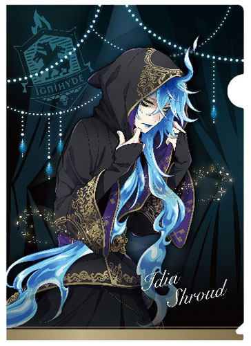 Disney Twisted Wonderland Clear File Ceremonial Outfit Idia Shroud
