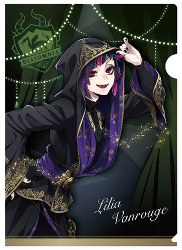 Disney Twisted Wonderland Clear File Ceremonial Outfit Lilia Vanrou